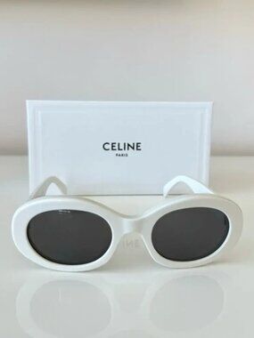 Celine White Sunglasses